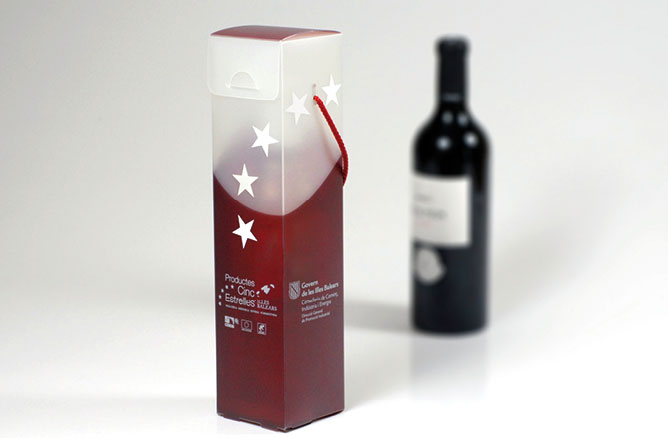 fotografía de packaging para botella de vino