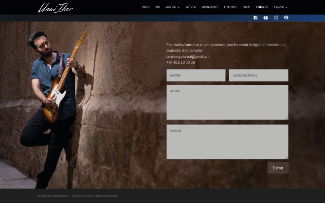 imagen de página web